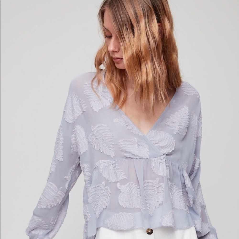 Aritzia Wilfred Augustine blouse XXS